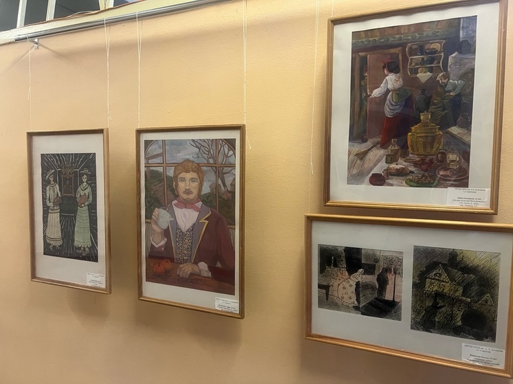 Выставка «Мир героев Николая Васильевича Гоголя» работает в Серпухове