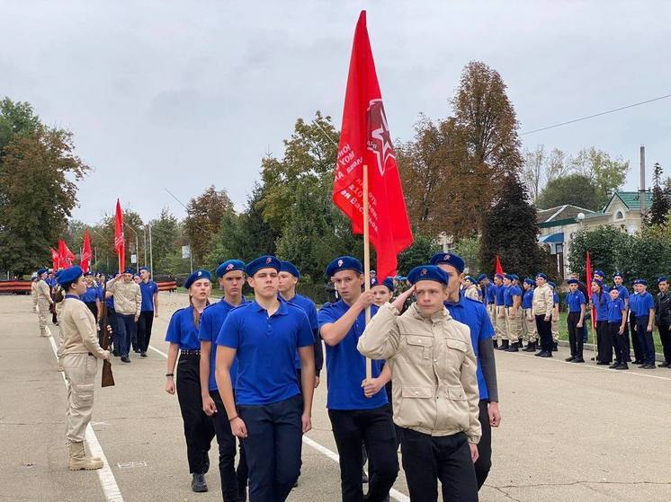 Ко Дню Победы в Новоалександровском округе пройдёт парад юнармейских отрядов