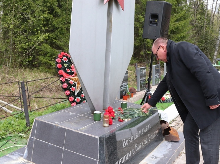 На воинском мемориале «Липовик-Дубовик» перезахоронили останки 55 красноармейцев