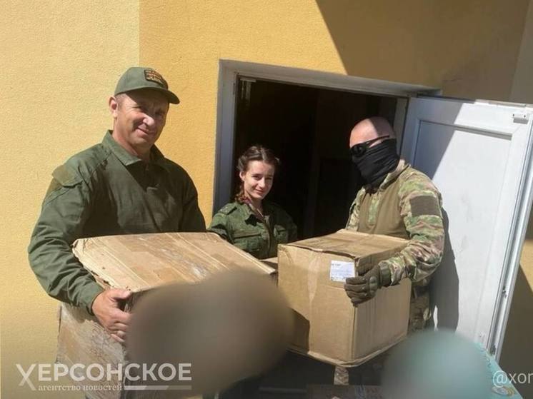 Следком доставил гуманитарную помощь Скадовскому району