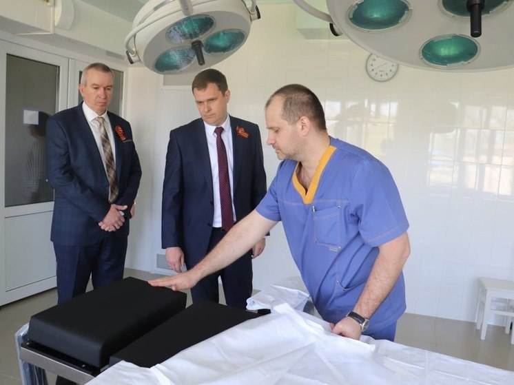 Три отделения Новоселицкой райбольницы отремонтировали в рамках нацпроекта