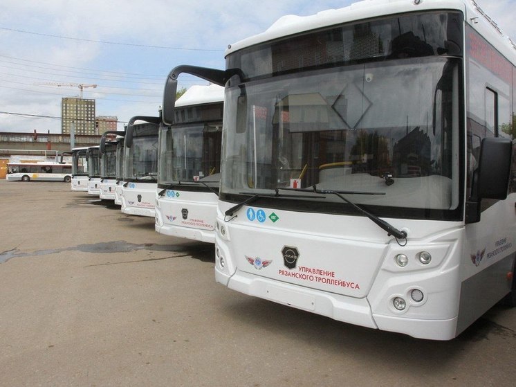 В Рязань поступило 17 новых автобусов большого класса