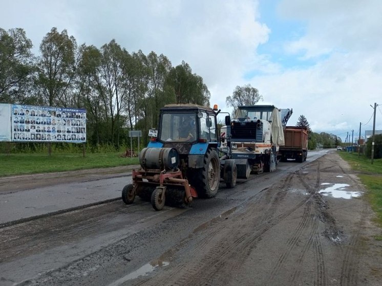 В Янтиковском округе начат ремонт дорог, поврежденных при строительстве М-12