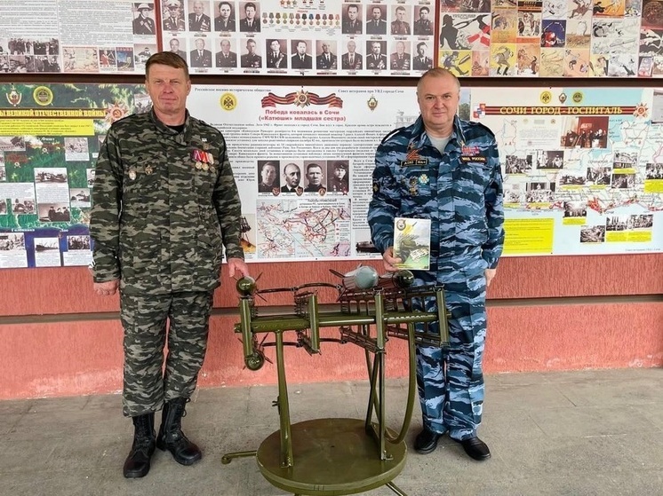 Копию легендарной «Горной Катюши» в Сочи создали ветераны МВД