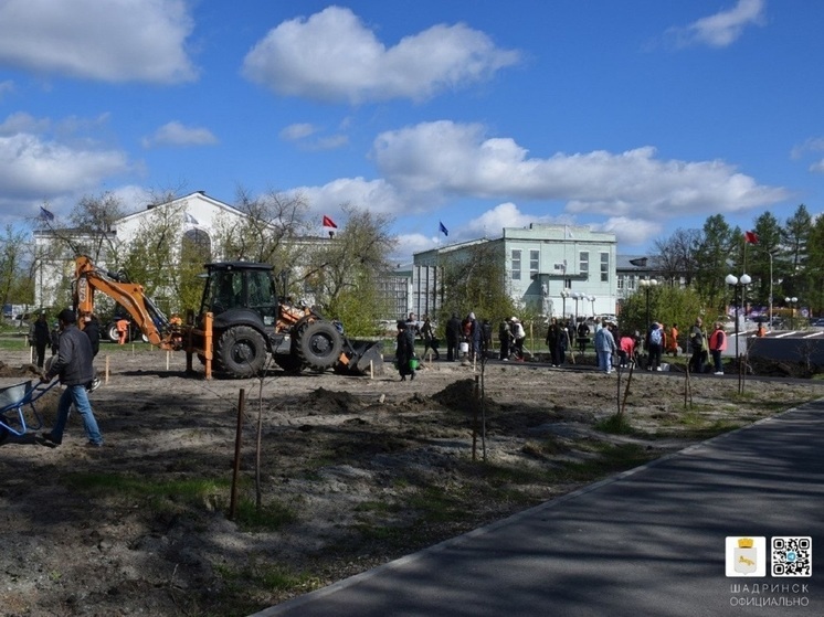 Сад памяти участников спецоперации заложен в Шадринске