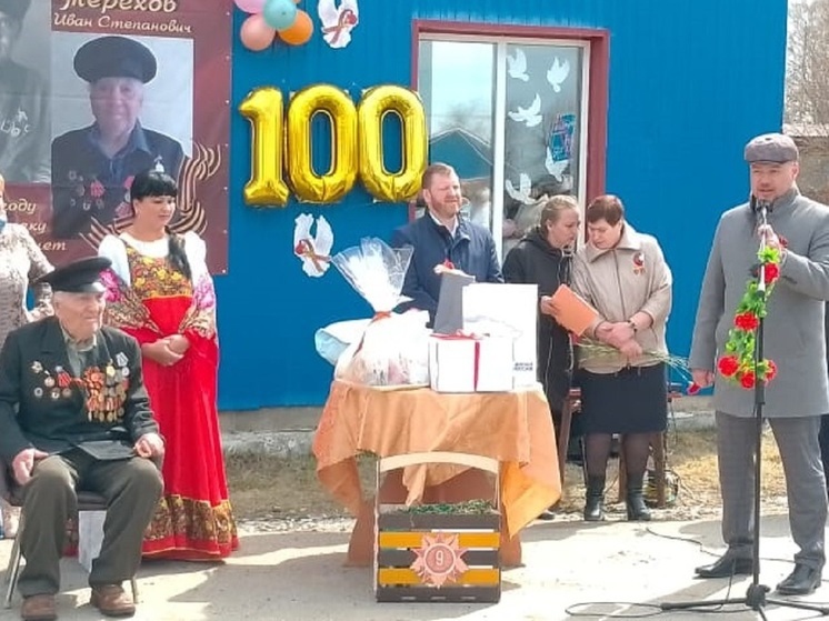 Накануне Дня Победы томский фронтовик встретил 100-летний юбилей