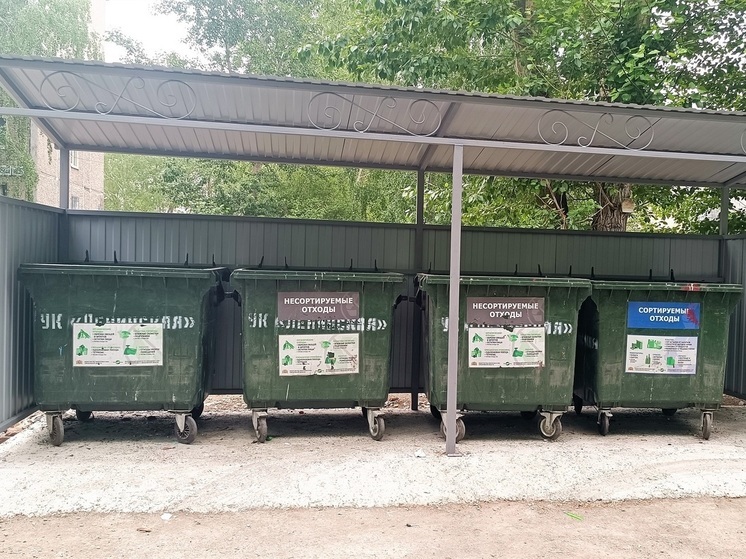 Свердловчан обеспечат мусорными контейнерными площадками на 93%