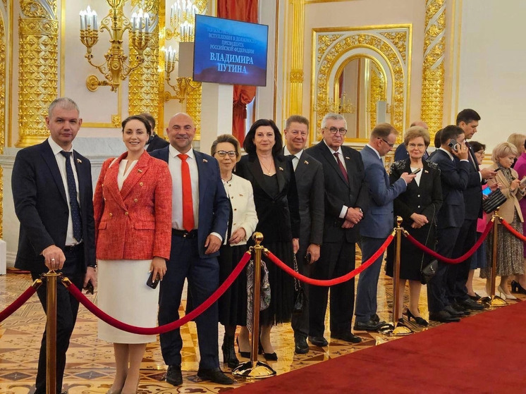 Депутат от Орловской области посетила историческую инаугурацию Путина