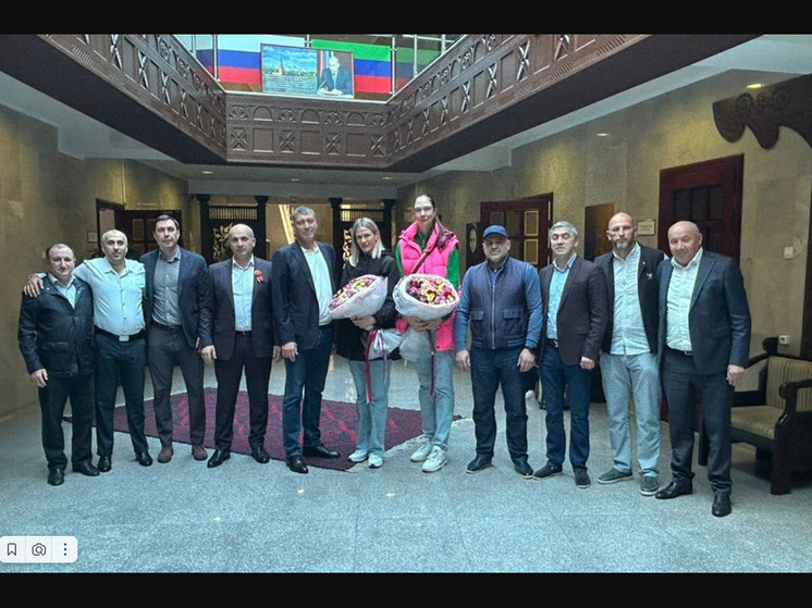 Дагестан приветствует звезд волейбола: Гамова и Евдокимова в гостях