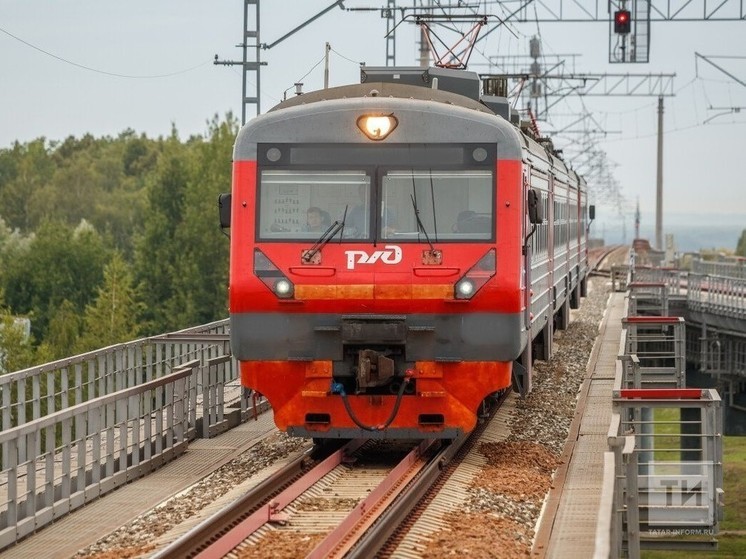 Об изменении расписания пригородных поездов предупредили татарстанцев