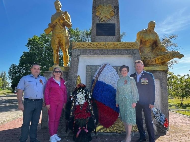 Северяне почтили память героев Великой Отечественной войны в Каменке-Днепровской