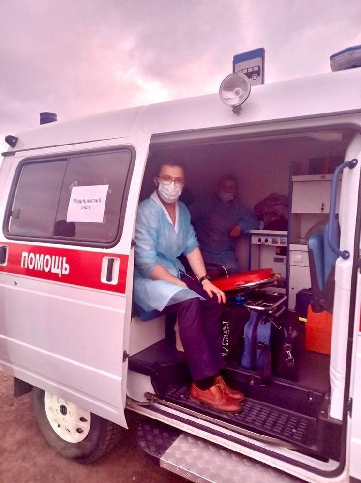 Медики Вихоревской больницы оказали помощь пострадавшим от пожара в Братском районе