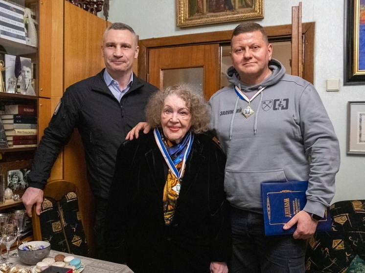 Экс-главком ВСУ Залужный появился на публике вместе с мэром Киева Кличко