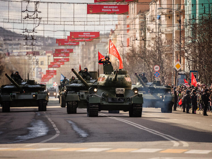 Парад Победы в Мурманске можно будет посмотреть онлайн