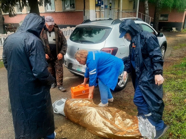 В Липецкой области спасали водителя, которому стало плохо в пути