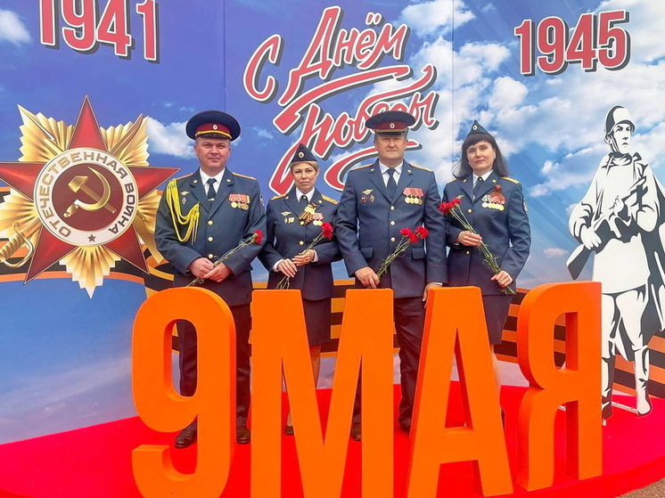 В честь Дня Победы в УФСИН Крыма организовали патриотические мероприятия