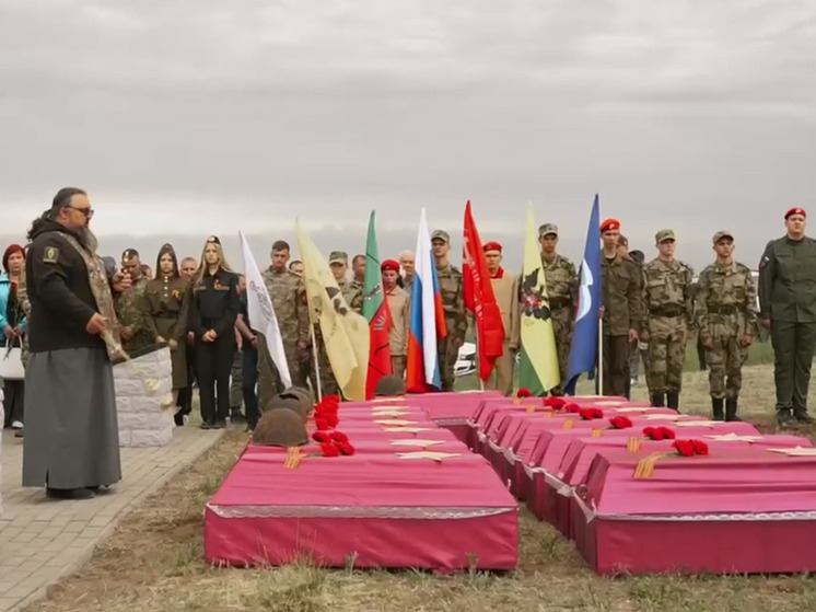 Губернатор Запорожской области рассказал о захоронении останков 49 красноармейцев