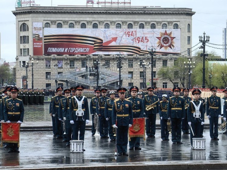 Парад Победы 2024 стартовал в Хабаровске
