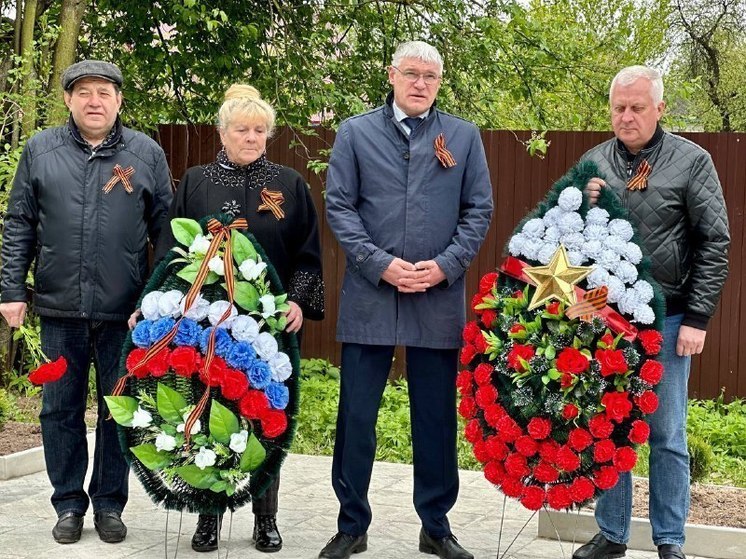 В великолукской деревне почтили память земляков-воинов, которые погибли в Великой Отечественной войне