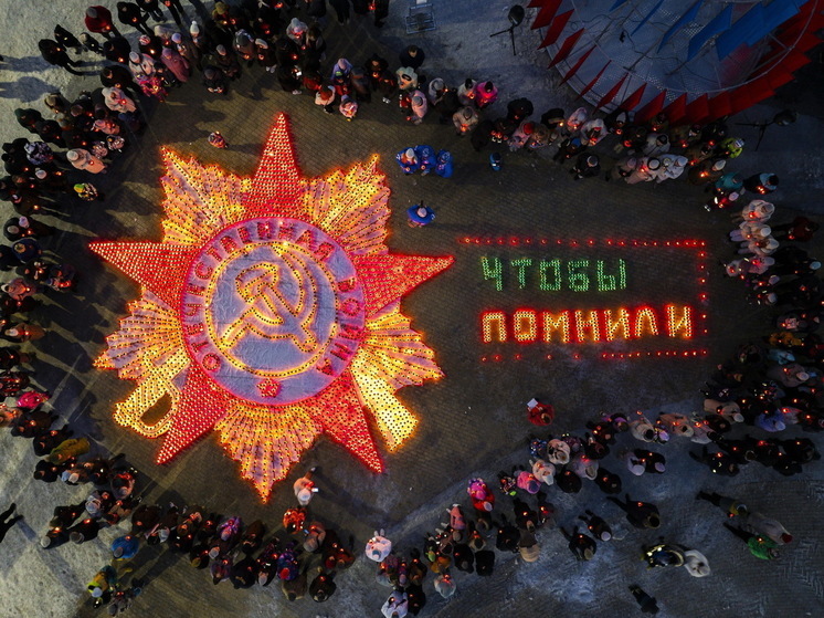 Ямальцы выложили орден и танк в память о Великой Отечественной войне