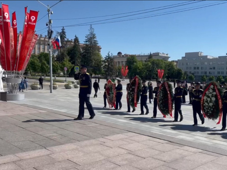 На Соборной площади Белгорода прошла акция «Волна памяти»