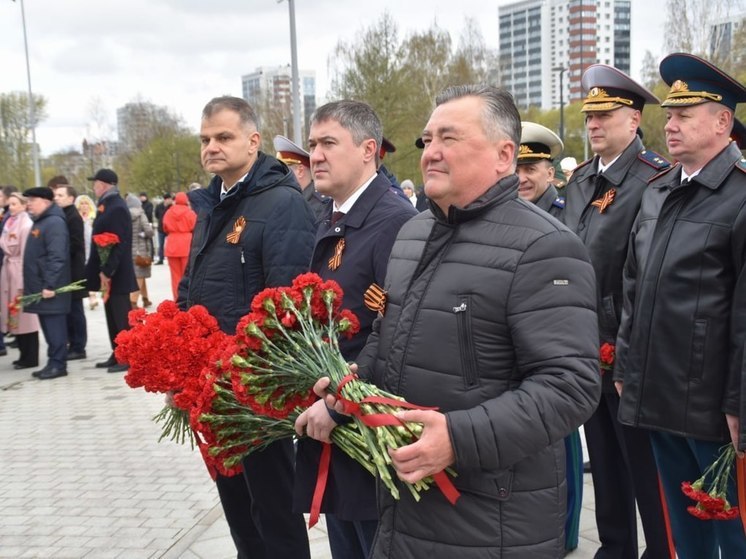 Валерий Сухих принял участие в праздновании Дня Победы