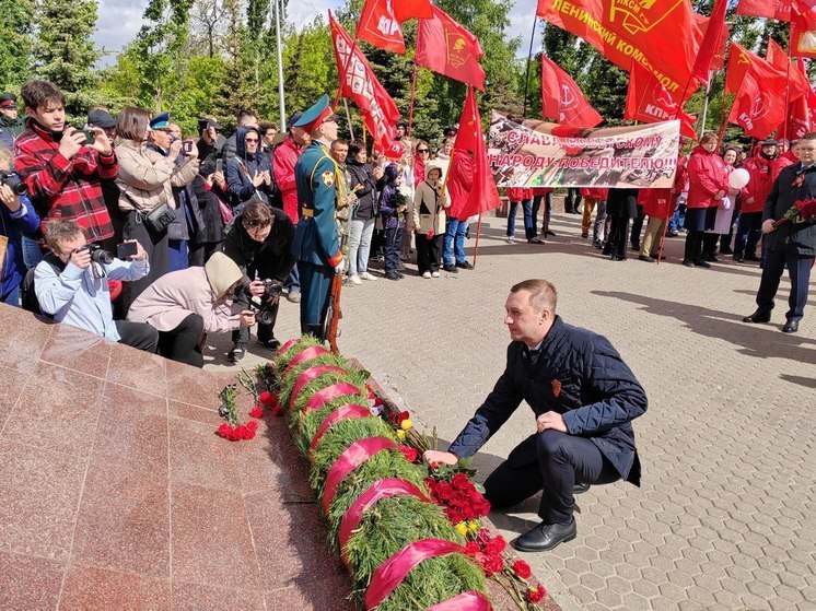 В День Победы саратовцы пришли в Парк Победы целыми семьями