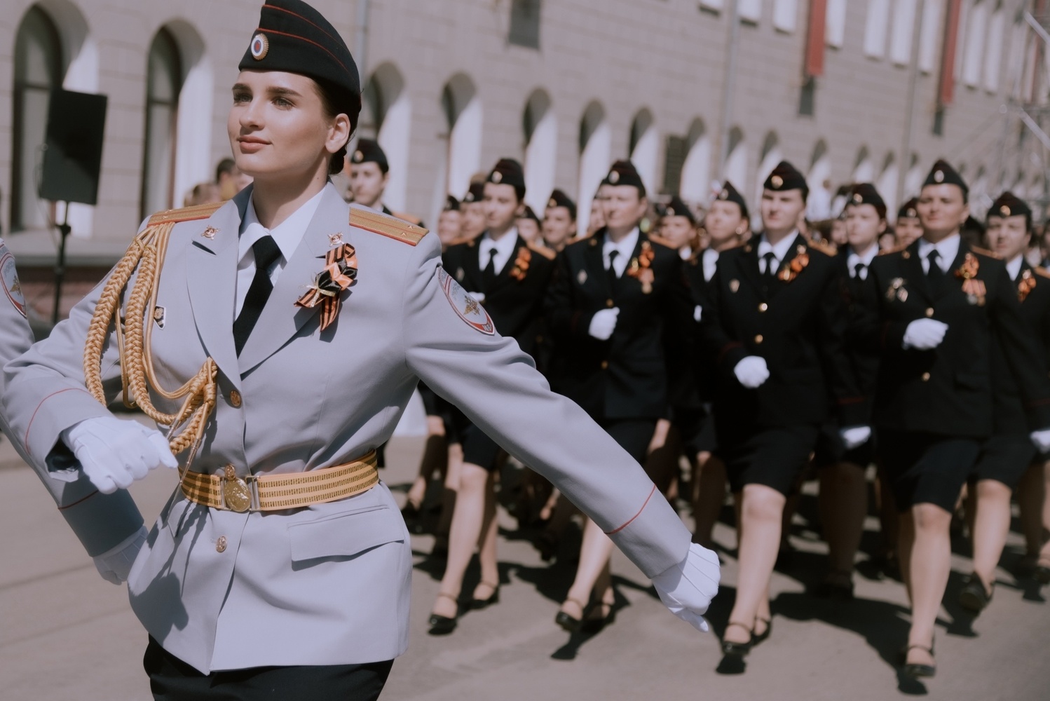 Возложение цветов, фронтовики, парад техники и шествие «коробок»: в Томске встретили 79-ю годовщину Великой Победы