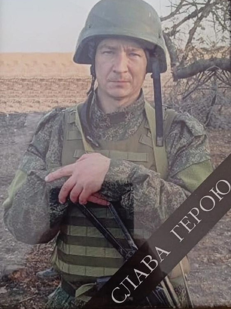 Жители Кожевниково 9 мая простились с погибшим на СВО бойцом