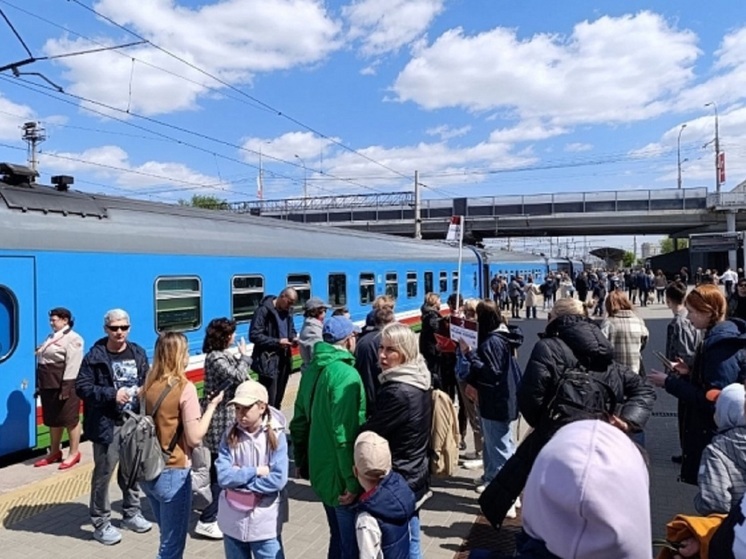  В День Победы в Волгоград прибыл туристический поезд из Москвы