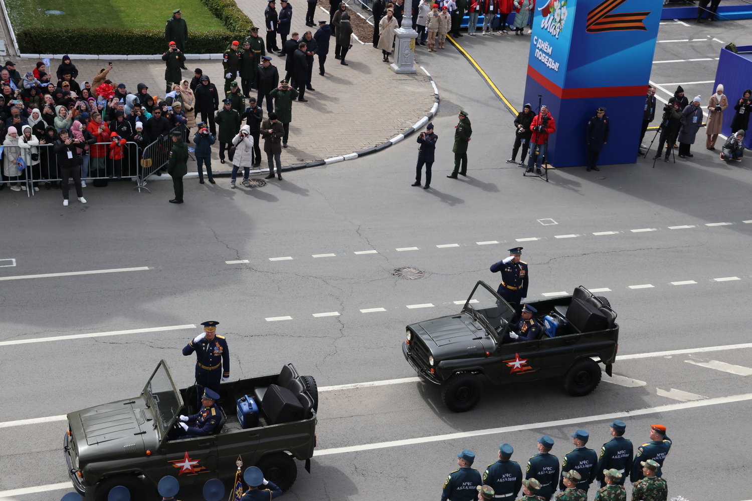 Парад Победы в Твери 9 мая 2024 года: фоторепортаж