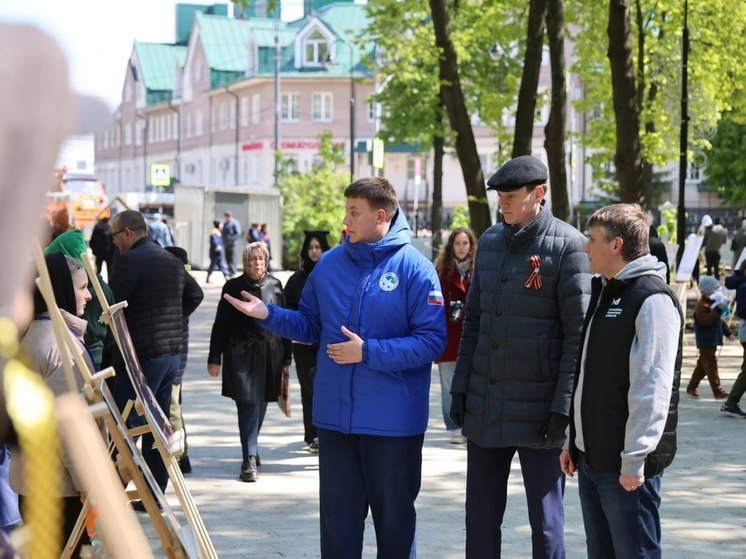 Павел Малков посетил «Парк Победы» в Рязани