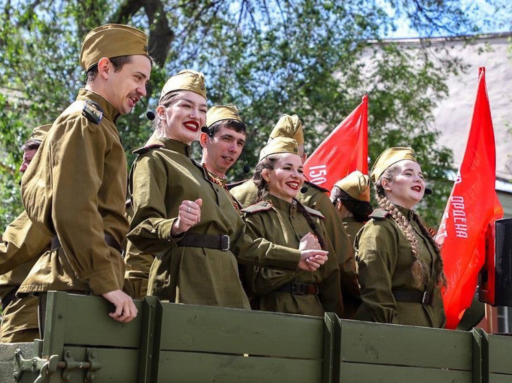 В Ростове прошли праздничные мероприятия в честь Дня Победы