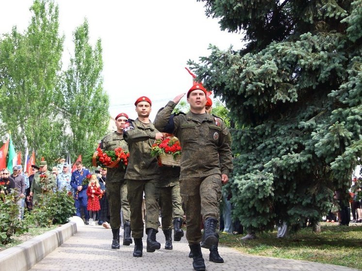 Геническ отметил День Победы большим скоплением народа