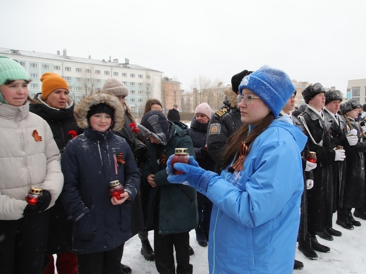 Северодвинцы зажгли свечи в память о погибших в годы Великой Отечественной войны