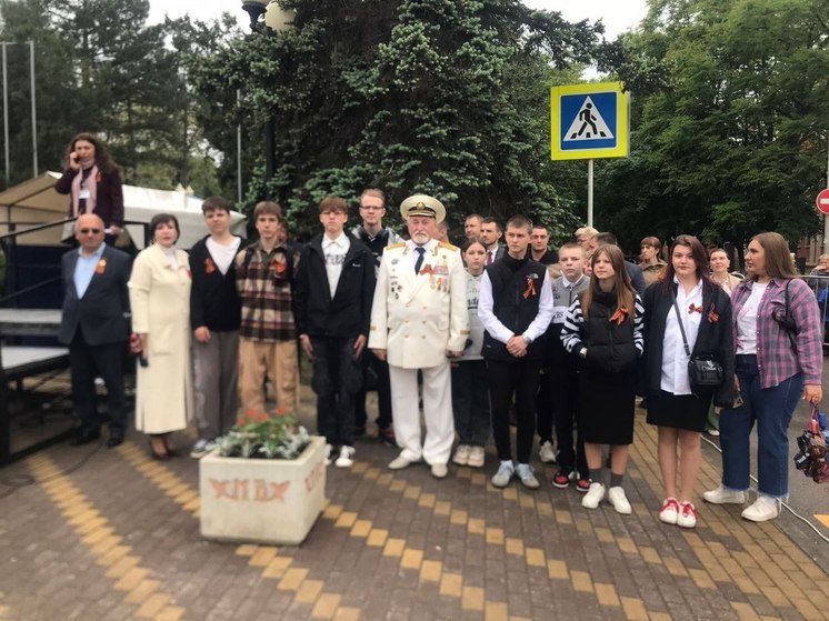 Дети из Белгорода стали почетными гостями на параде Победы в Минводах
