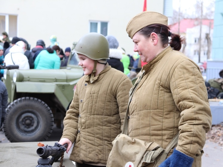 Северодвинцы познакомились с техникой времён Великой Отечественной войны