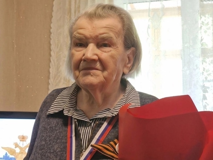 Жительнице Гатчины 9 мая исполнился 101 год