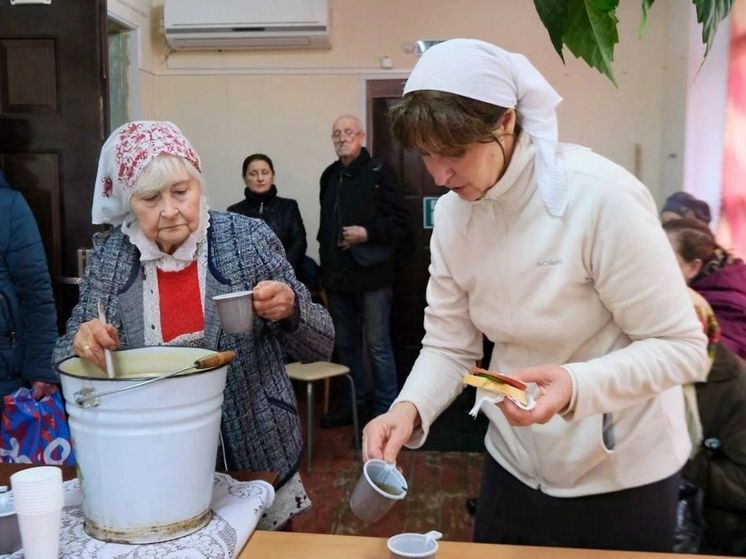 В Пущино провели благотворительный пасхальный обед