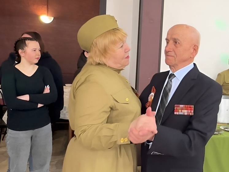 В Поморье ветеран Великой Отечественной войны принял участие в акции «Вальс Победы»