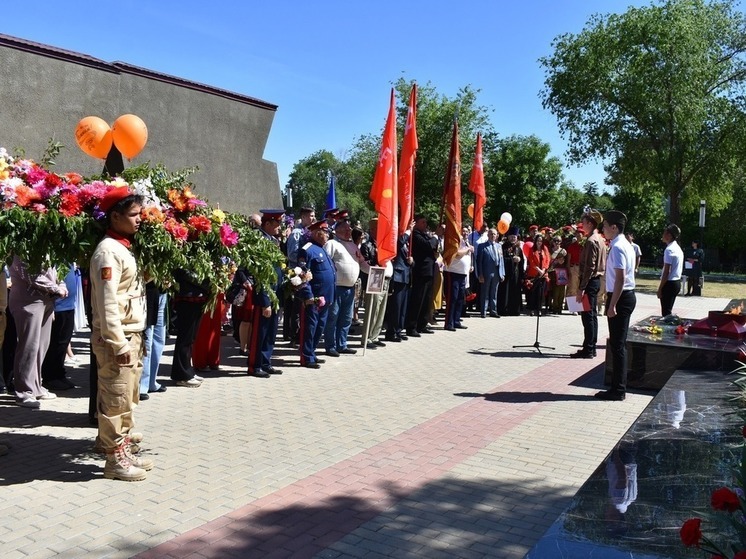 В Калмыкии прошли митинги в честь Дня Победы