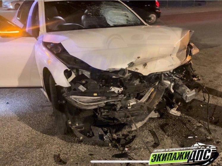 Пьяный водитель разбил BMW во Владивостоке