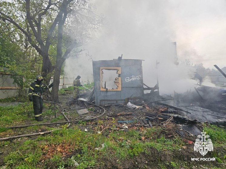 Никто не пострадал в пожаре на Калинина во Владивостоке