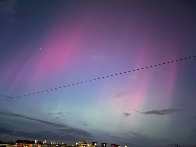 Северное сияние, которое видели в Карелии, стало предвестником страшной бури