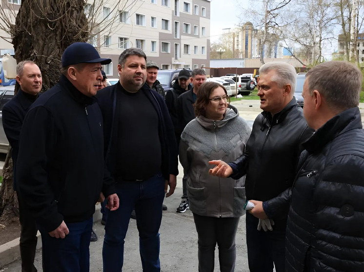 Ямочный ремонт дворов в Южно-Сахалинске завершат к 1 июня