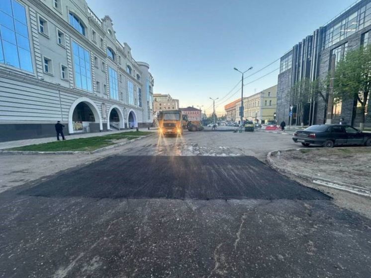 Ямочный ремонт дорог в Туле ведут 8 специализированных бригад