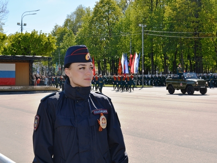 Смоленские полицейские обеспечили охрану общественного порядка в День Победы
