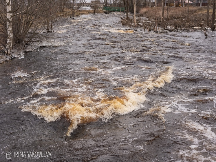 Желтый уровень погодной опасности в Карелии продлили из-за паводков
