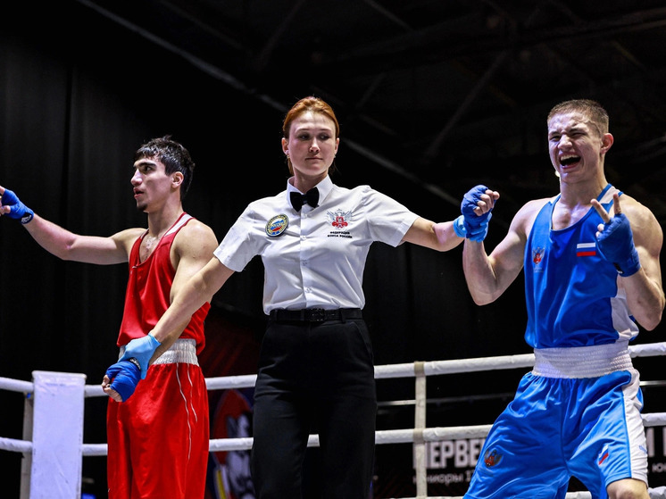 Орловец триумфально завоевал титул чемпиона России по боксу
