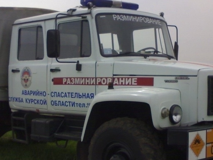 В Курской области 11 мая обнаружили пушечный снаряд времен ВОВ